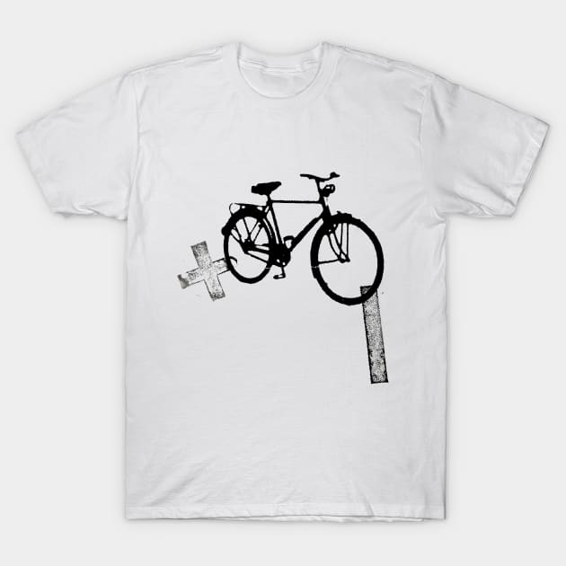 Old Bike T-Shirt by gencodemirer